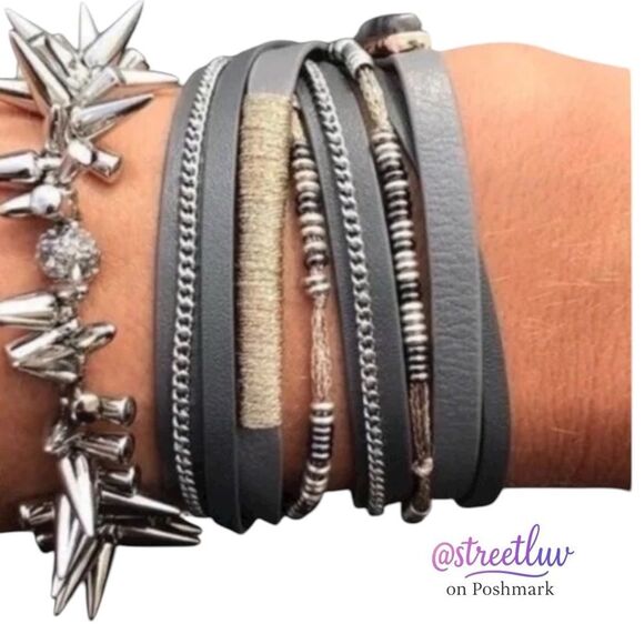 Stella & Dot Yves Wrap Bracelet - Picture 1 of 6